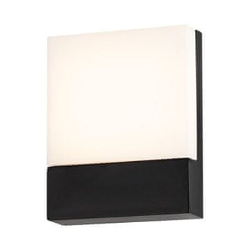 shumee FREZJA LED 9W, stenska svetilka, vrtna svetilka, 700lm, IP65, 4000K, črna