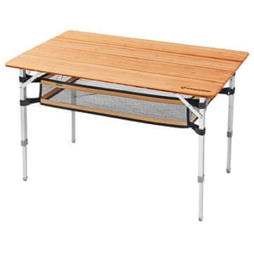 King Camp KING CAMP Bambusova kamping miza 100 x 65 cm