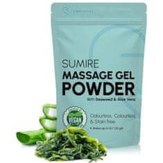 sarcia.eu SUMIRE NURU Vlažilni masažni gel v prahu, gel iz alg z aloe vero, za vegane 50g
