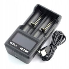 shumee Xtar VC2 2-kanalni polnilec za polnilne baterije