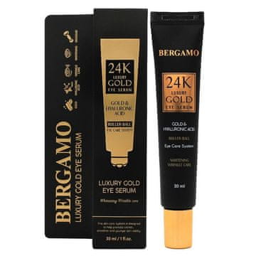 Bergamo BERGAMO 24k Luxury Gold serum proti gubam za oči 60 kosov