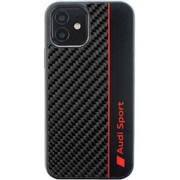 Audi Ovitek iz karbonskih vlaken za iPhone 11 Audi, črne barve