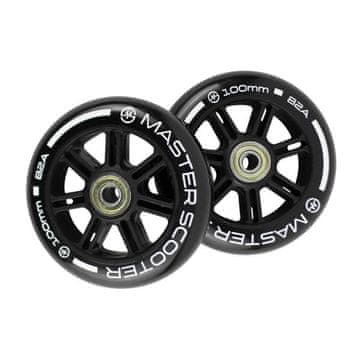 shumee Kolesa za akrobatski skiro MASTER 100 mm - črna