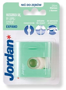 ORKLA Zobna nitka Jordan TT Expand Fresh Pl 25 m /5506