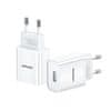 USAMS USAMS POLNILEC 1XUSB ZA SVETLO HITRO POLNJENJE ZA IPHONE 11 12 13 14 2.1A