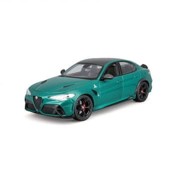 BBurago - Avtomobili HOBBY, Alfa Romeo Giulia GTA, zelena kovinska, 1:18