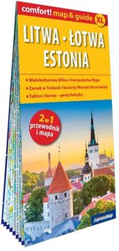 shumee Udobje! zemljevid in vodnik Litva, Latvija, Estonija lam