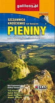 shumee Turistična karta - Pieniny, Szczawnica, Krościenko w.2023