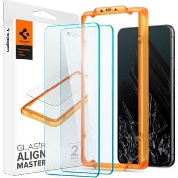 Spigen Kaljeno steklo za Google Pixel 8 Pro Spigen 2 kosa