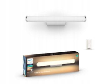 Philips Philips Signify Hue bela stenska svetilka z integriranim LED virom 13 W