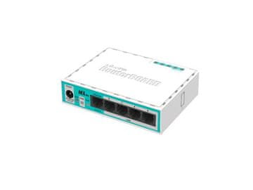 Mikrotik RB750r2 hEX lite Kompakten 5-portni Ethernet usmerjevalnik