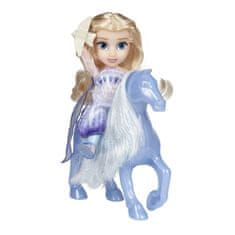 Alltoys Ledeno kraljestvo Mini lutka Elsa 15 cm in čarobni konj Nokk