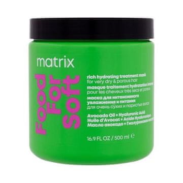 Matrix Food For Soft Rich Hydrating Treatment Mask vlažilna maska za suhe lase za ženske
