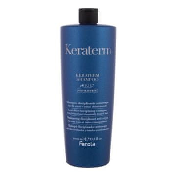 Fanola Keraterm hranilni in vlažilni šampon za ravne in kemično obdelane lase za ženske