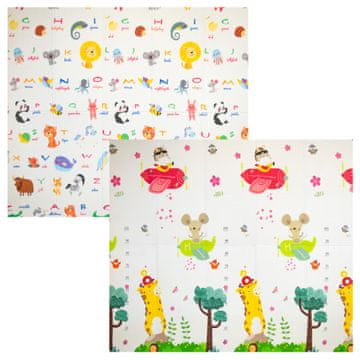 Aga4Kids Otroška zložljiva penasta podloga 200x180 cm DS3013