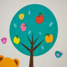 Aga4Kids Otroška zložljiva penasta podloga 200x180 cm DS3015