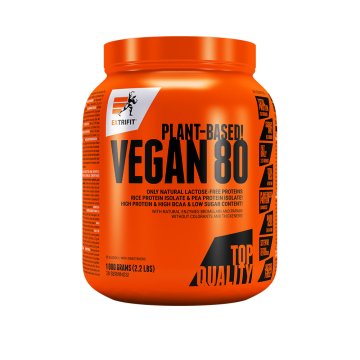 Extrifit Vegan 80 1000 g ledena kava