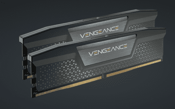 Corsair VENGEANCE RAM pomnilnik, 64 GB, 6000 MHz, DDR5 (CMK64GX5M2D6000C40)