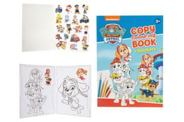 Delovni zvezek z nalepkami Tlapková patrola/Paw patrol 21x30cm
