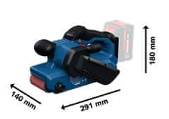 BOSCH Professional GBS 18V-75 Solo akumulatorski tračni brusilnik (06012C2000)