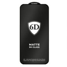 MG Full Glue mat zaščitno steklo na iPhone 16, črno