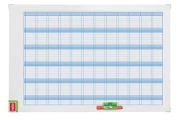 Nobo Tabla planer letni magnetni 60x90 3048001