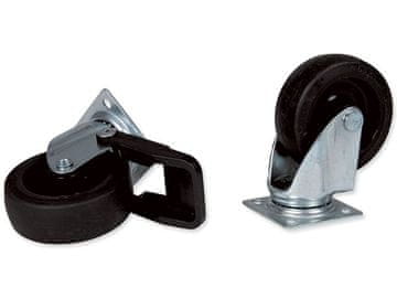 Stefanplast Kolesa za zaboj Gulliver velikosti 4-7 4 kosi