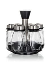 Banquet BARRIL kozarec + plastični izliv (6 kosov) s plastičnim vrtljivim stojalom