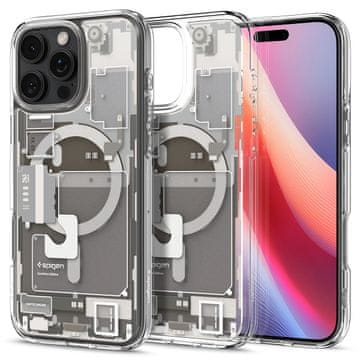 Spigen Ultra hibridni MagSafe, naravni titanov ovitek Zero One – iPhone 16 Pro