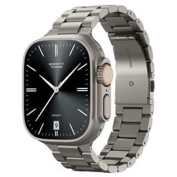 Spigen Modern Fit Titan, naravni titan - Apple Watch 49 mm/46 mm/45 mm/44 mm