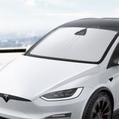 Spigen Senčnik za vetrobransko steklo avtomobila Tesla, črn - Tesla Model X