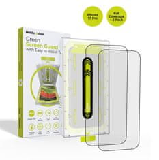 Mobile-origin Zaščita za zaslon z enostavnim nanosom, popolna pokritost, 2 kosa - iPhone 2025 Pro