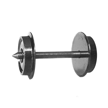 Komplet koles po standardu NEM -- DC - HO - Roco 40182