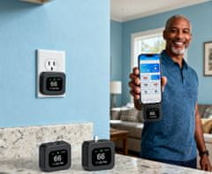 BOT Pametni monitor kakovosti zraka AQ2 mini WiFi Tuya CO2, VOC, AQI, PM2,5, PM10