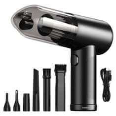 Farrot Ročni avtomobilski sesalnik, zmogljiv, brezžični, mini turbo puhalnik 2 v 1