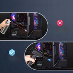 Farrot Ročni avtomobilski sesalnik, zmogljiv, brezžični, mini turbo puhalnik 2 v 1