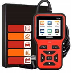 Farrot Diagnostični skener OBD2 vmesnik tester briše osebne kode napak