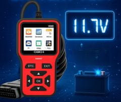 Farrot Diagnostični skener OBD2 vmesnik tester briše osebne kode napak