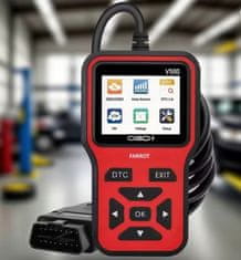 Farrot Diagnostični skener OBD2 vmesnik tester briše osebne kode napak