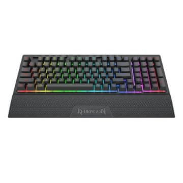 Redragon Shiva Pro K515 tipkovnica, brezžična, membranska, RGB