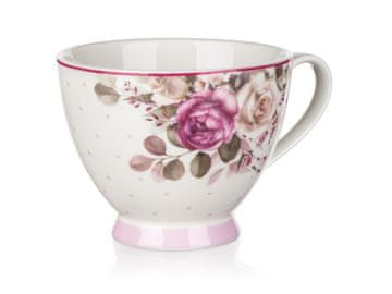 Banquet Skodelica 210ml ROSE keramika