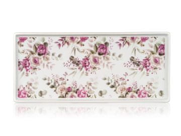 Banquet Pladenj 27,2x12x1,5cm ROSE keramika