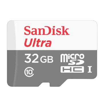 SanDisk Ultra microSDHC/SDXC 32GB UHS-I FHD SDSQUNR-032G-GN3MN spominska kartica