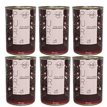 shumee 6 x Konjsko meso 400 g | 100 % meso | Monoproteinska hrana za pse | My Pure