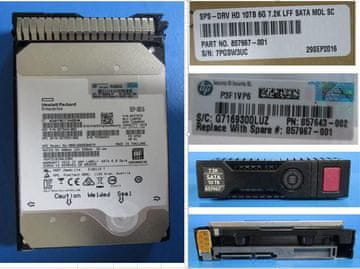 shumee HP Enterprise HD 10TB 6G 7.2K LFF SATA MDL, 857967-001