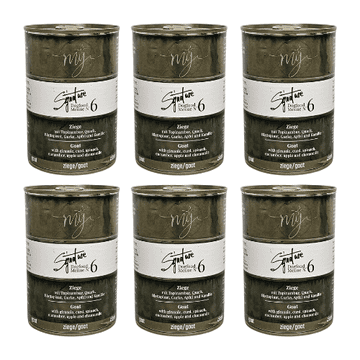 shumee 6 x Kozje meso 75 % z jeruzalemsko artičoko 410 g za pse | alergija | intoleranca na hrano | Moj podpis