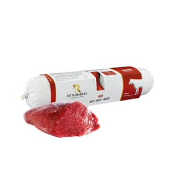 shumee Govedina z bučo in skuto | dvojne rolice (2x175g) | mokra hrana za mačke | občutljiv prebavni trakt | Ritzenberger