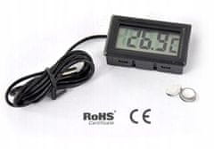 shumee ELEKTRONSKI PANELNI TERMOMETER -50+110 sonda 5m