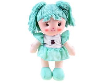 shumee Zuzia cunjasta punčka 33 cm v mint obleki ZA3853