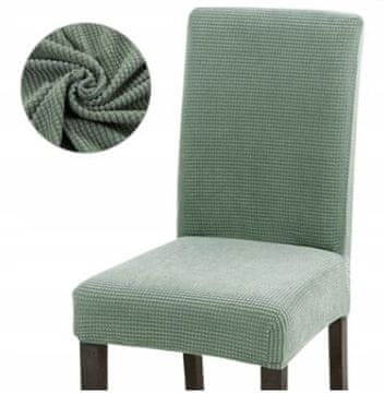 shumee ELASTIČNA PREVLEKA ZA STOLA SPANDEX ZELENA DEBELA